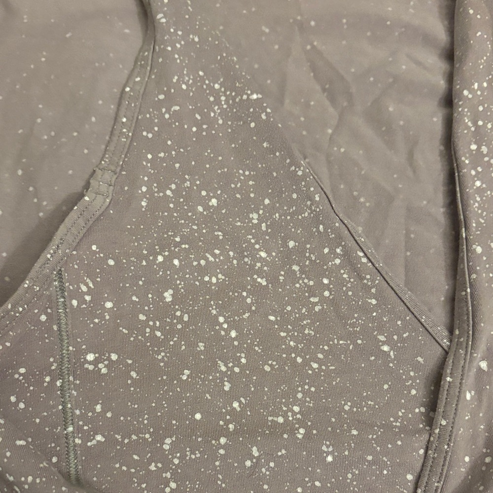 Lululemon Splatter Lavender Wrap Tabk Top - Picture 2 of 4